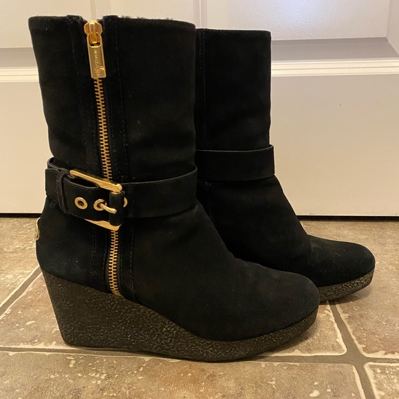 Michael Kors Suede Boots - Picture 2 of 8